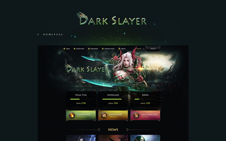 Mu Dark Slayer template