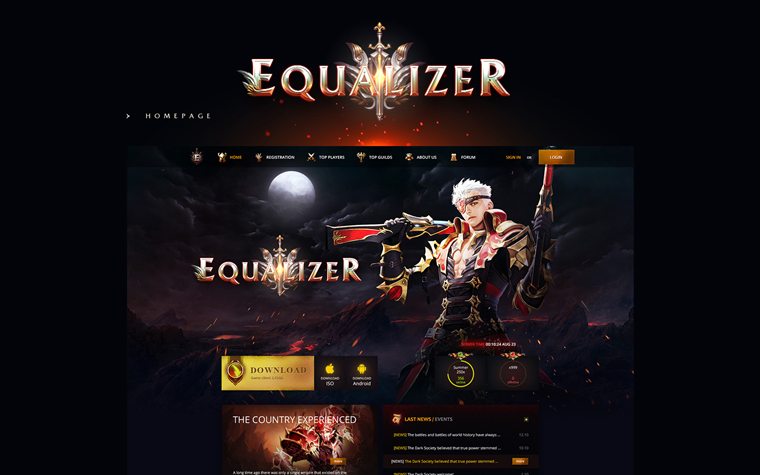 Mu Online Equalizer template