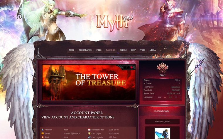 MythMu template