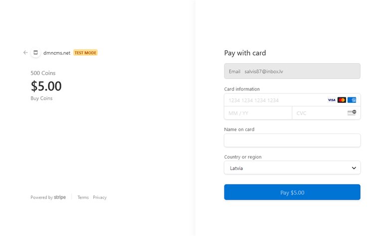 Stripe Payment Gateway